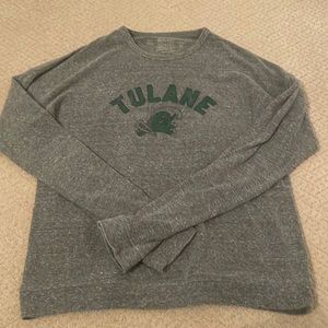 Retro Brand size large grey Tulane shirt